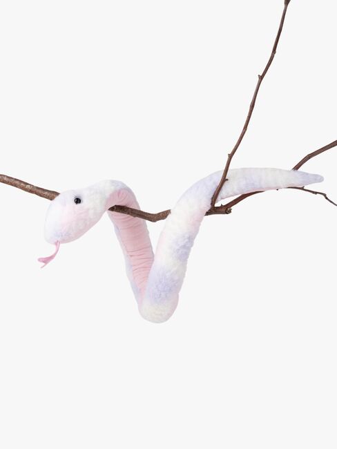 Teddykompaniet Pehmolelu Käärme 120 cm, Vaaleanpunainen