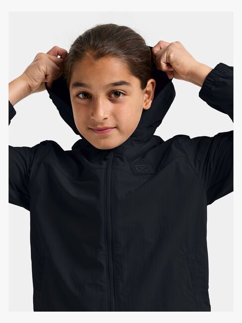 Didriksons Jasper Tuulenpitävä Vaellustakki, Black