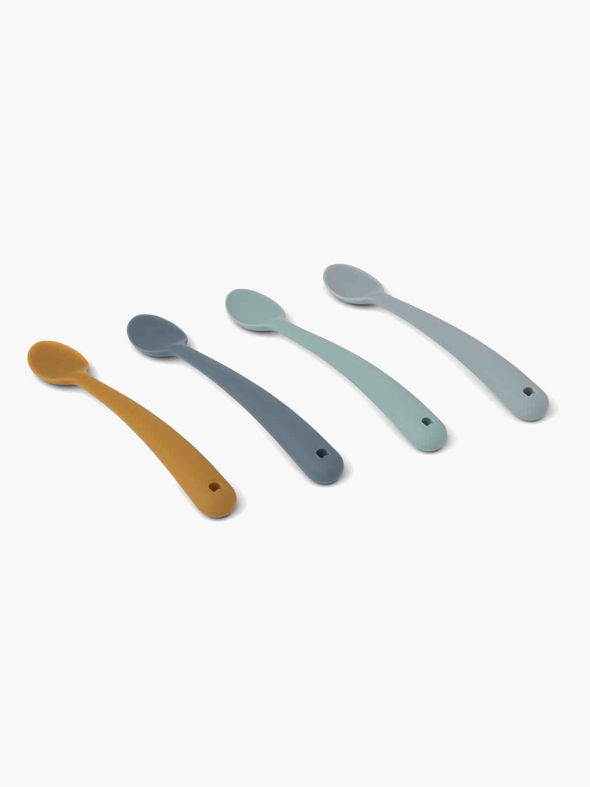 LIEWOOD Siv Lusikkasetti 4-pack, Blue Multi Mix