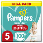 Pampers Baby Dry Pants S5 Housuvaippa 12–17 kg 100-pack