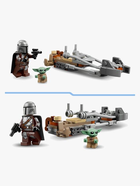 LEGO Star Wars 75436 Mandalorialaisen ja Grogun kiituripyörä