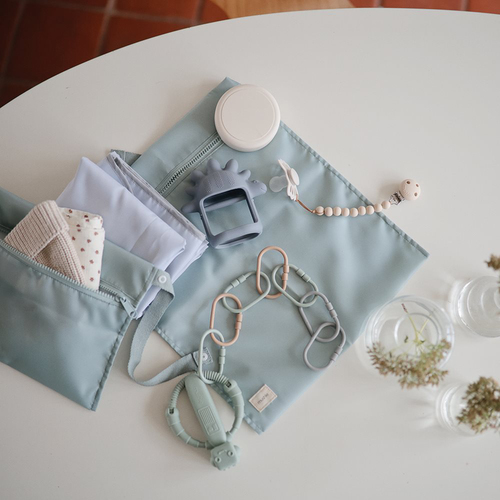 Mushie  Vedenpitävä Wet Bag 2-pack, Tradewinds