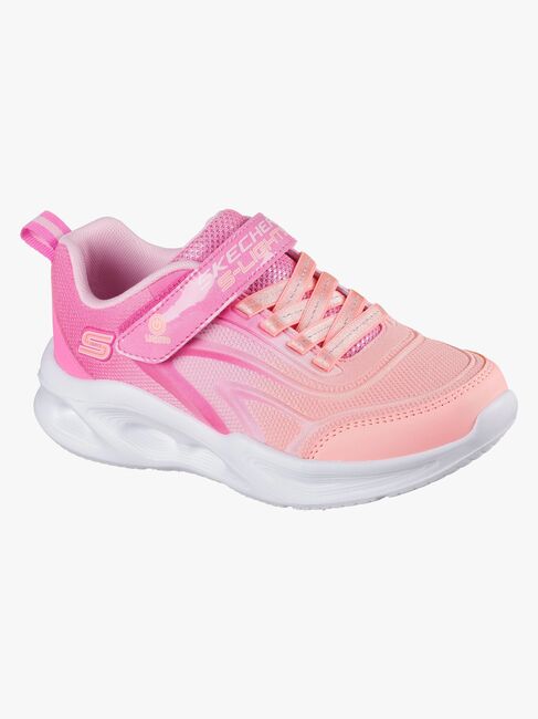 Skechers Sola Glow  Vilkkuvat Lenkkarit, Pink