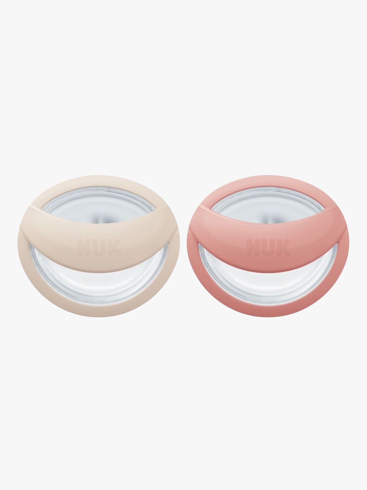 NUK Perfect Match Tutti 2-pack Koko 1, Beige/Red