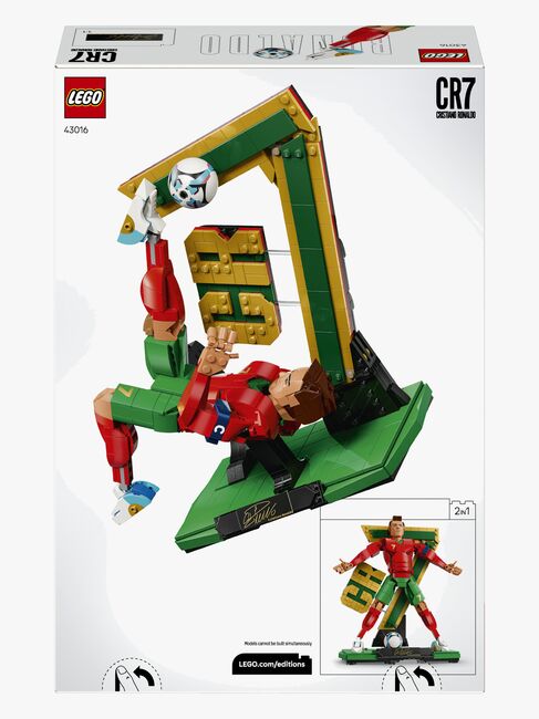 LEGO Editions Football 43016 Cristiano Ronaldo – jalkapallolegenda
