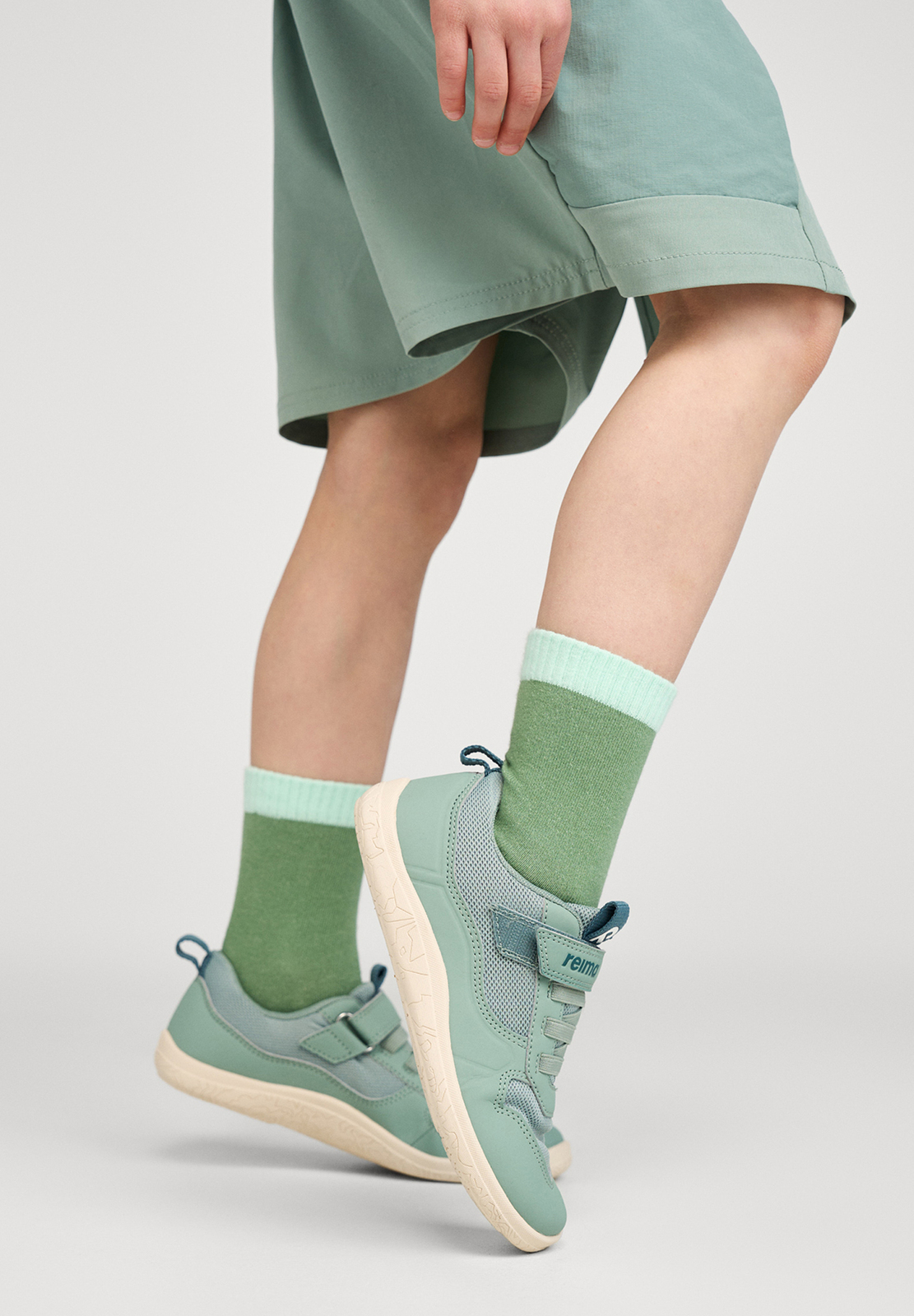 Reima Telmin Jr Barefoot Lenkkarit, Stone Green