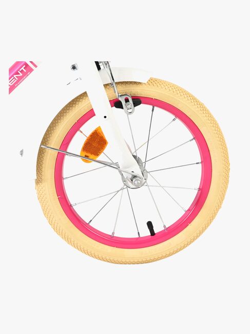 Volare  Polkupyörä + Kori 14'', Valkoinen