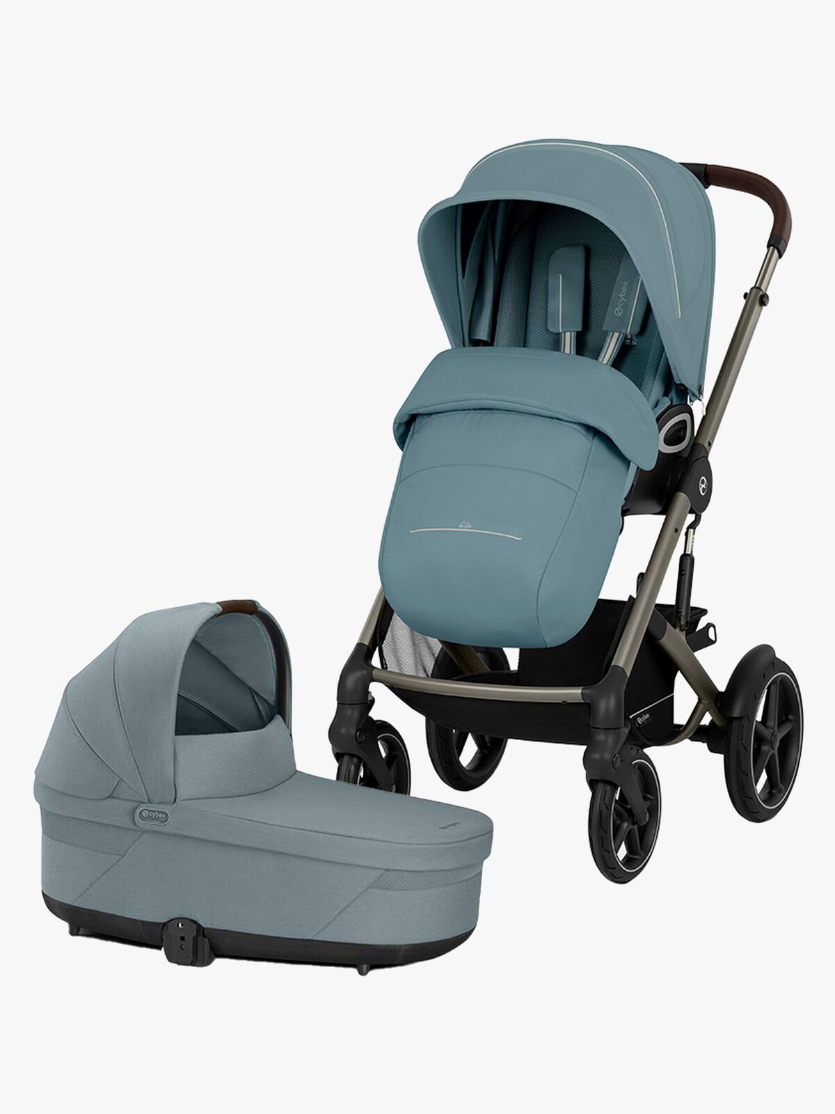 Cybex TALOS S Lux Yhdistelmävaunut, Stormy Blue