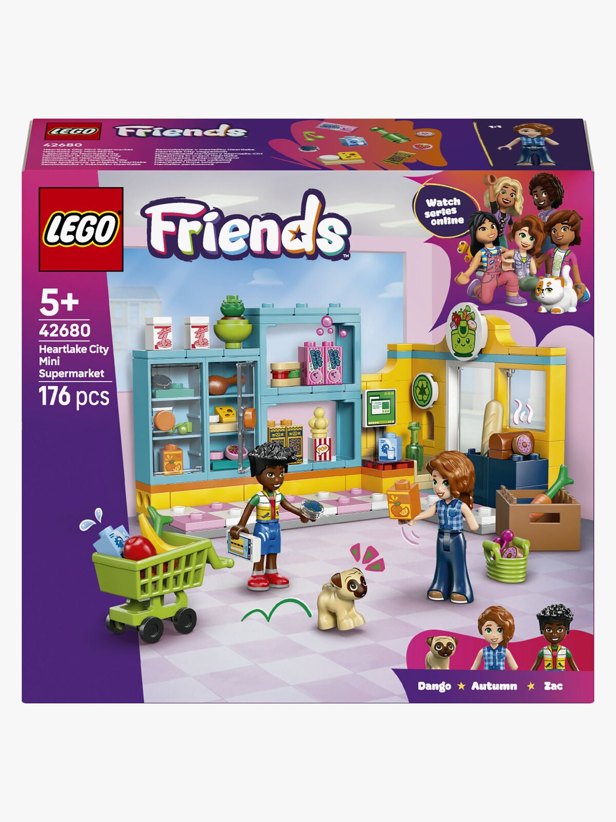 LEGO Friends 42680 Heartlake Cityn lähikauppa