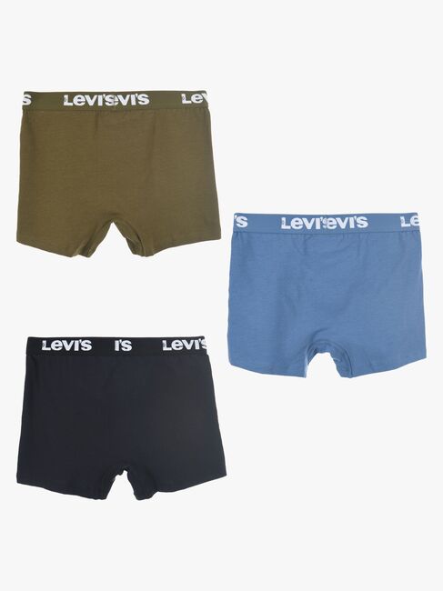 Levi's LHB Boxer Brief Alushousut 3-pack, Black