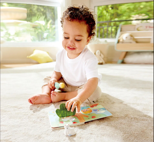 Hape Satukirja + Leikkisetti The Cat's Rescue