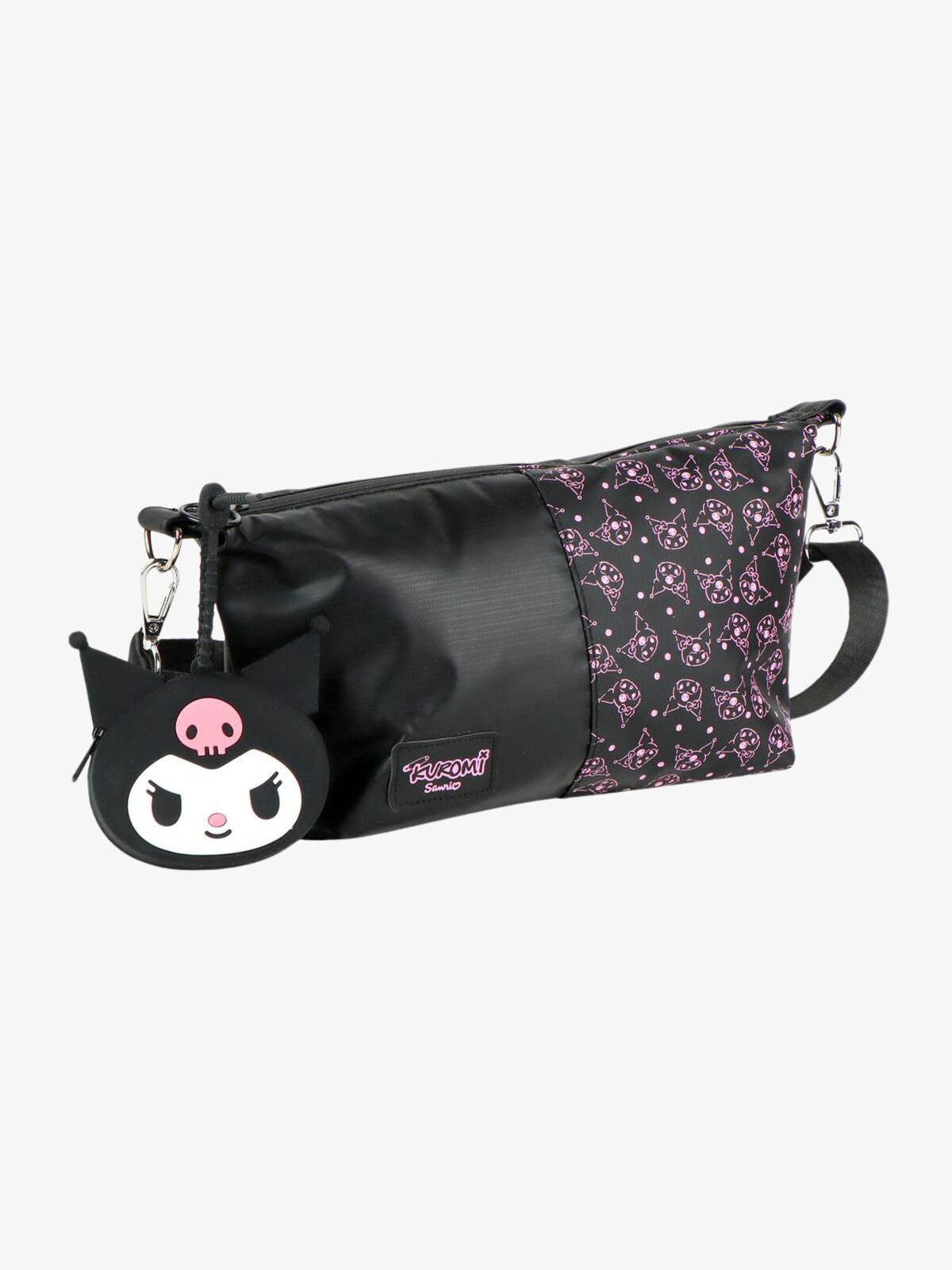 Hello Kitty Kuromi Olkalaukku, Musta