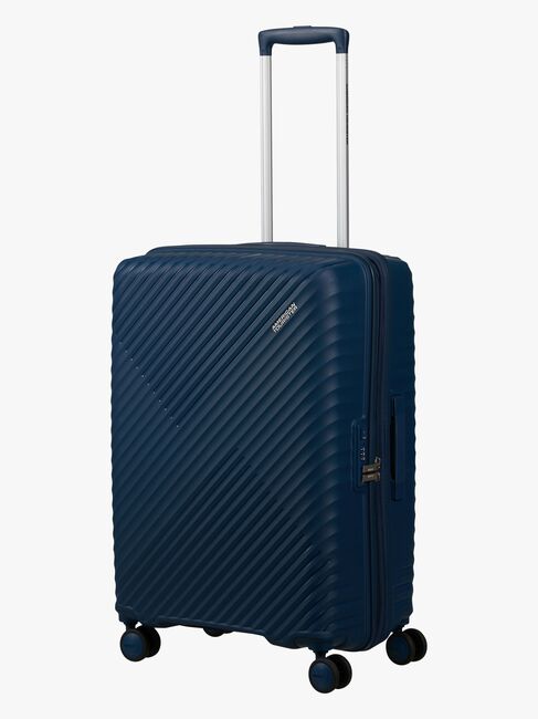 American Tourister Diablast Spinner Matkalaukku 81-91L, Darkwave Blue