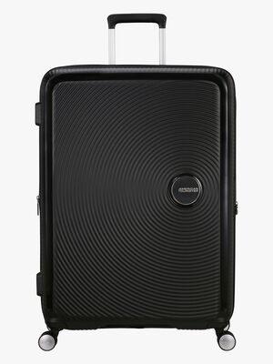 American Tourister Soundbox Spinner Matkalaukku 131-145L, Bass Black