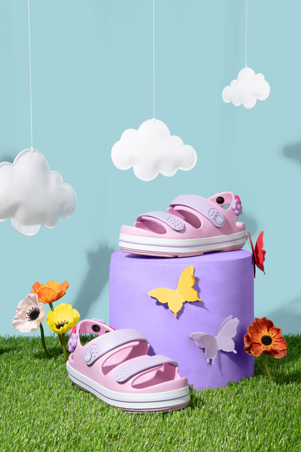 Crocs Crocband Cruiser Sandaalit, Ballerina/Lavender