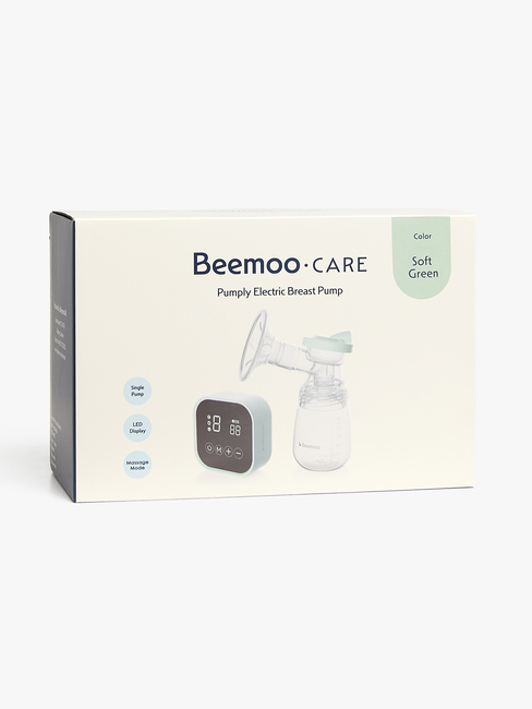 Beemoo CARE Pumply Sähkökäyttöinen Rintapumppu Single, Soft Green