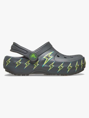 Crocs Classic Bolt Lights Pistokkaat, Carbon