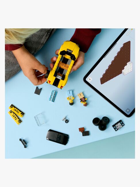 LEGO City 60487 Keltainen taksi