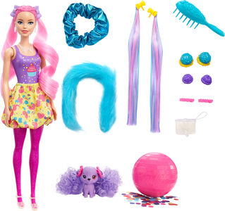 Barbie Color Reveal Hair Feature Nukke Cupcake