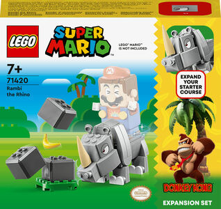 LEGO Super Mario 71420 Rambi-sarvikuonon laajennussarja