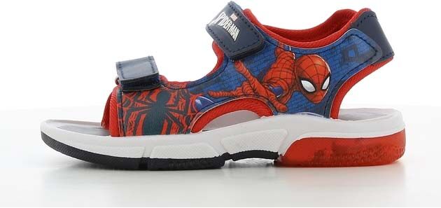 Marvel Spider-Man LED-sandaalit, Navy/Red