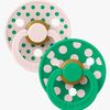 BIBS Studio Colour Polka Tutti 2-pack Lateksi Koko 2, Petal/Cactus