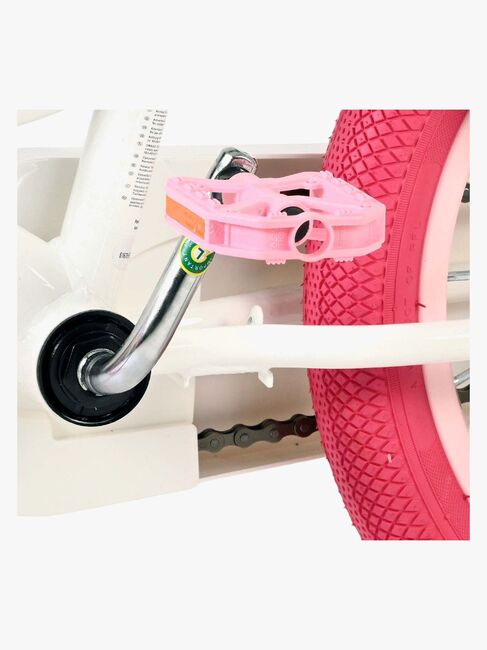 Volare Unicorn Polkupyörä 16'', Valkoinen