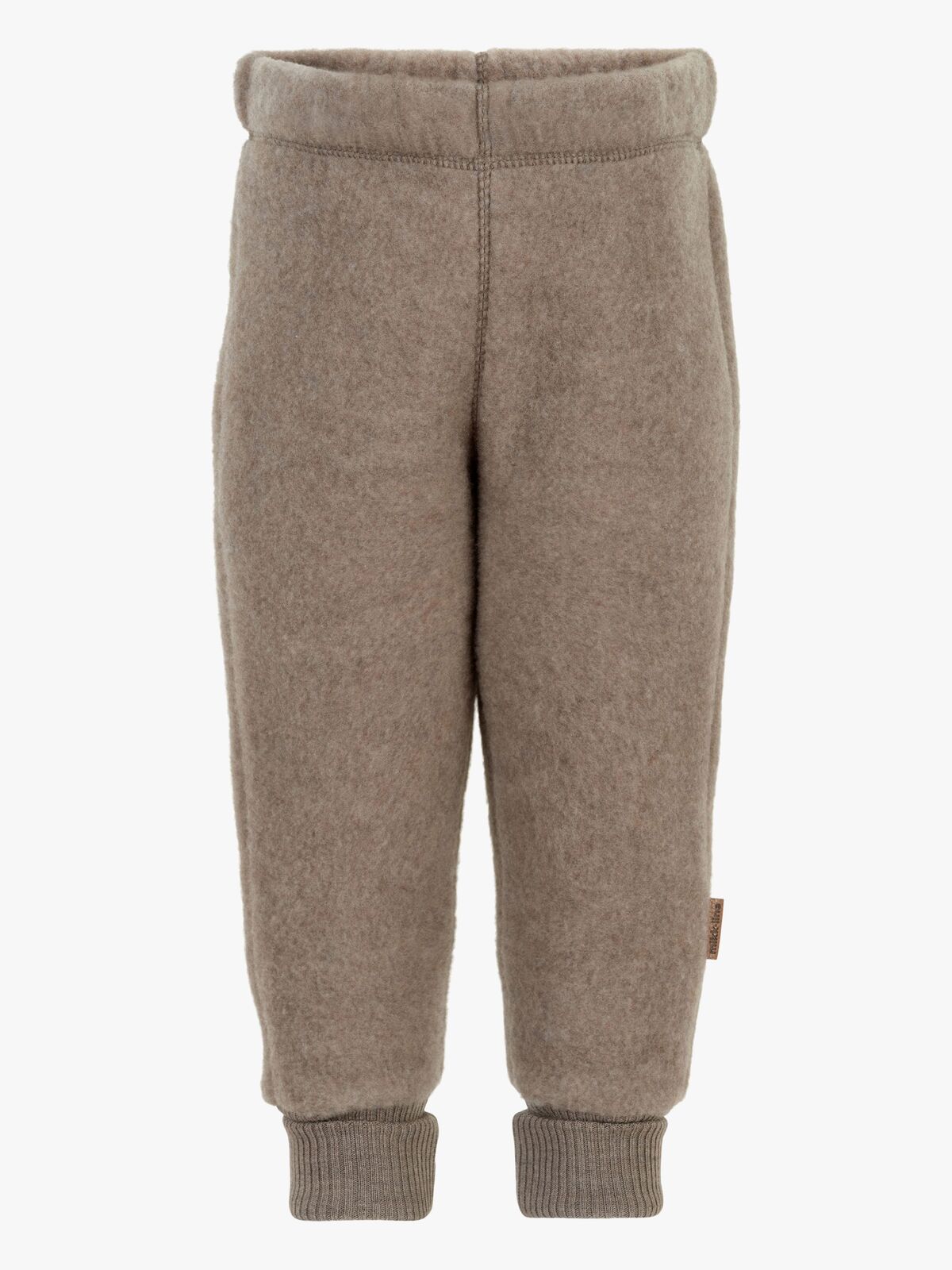 Mikk-Line Fleecehousut Merinovilla, Melange Denver