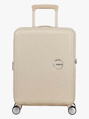 American Tourister Soundbox Spinner Matkalaukku 35,5-41L, Coconut Sand