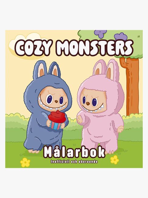 Tukan Förlag Cozy Monsters Värityskirja