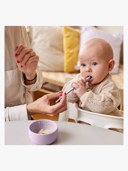 Everyday Baby Lusikka Silikoni 2-pack, Laventeli