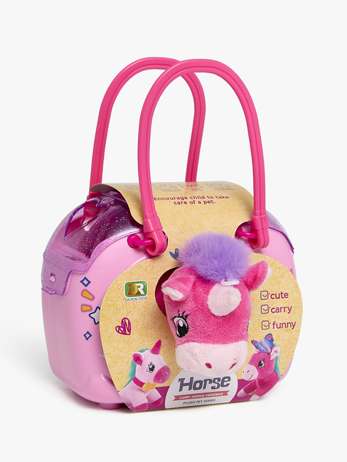 Cloudberry Castle Pehmolelu Poni + Laukku & Lisätarvikkeet