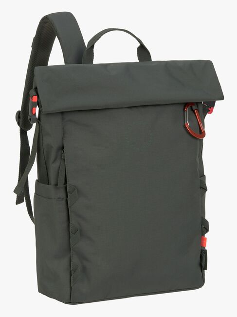 Lässig Outdoor Hoitolaukku Reppu + Roll-top-avaus, Dark Olive