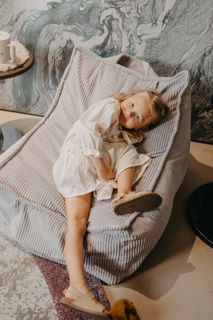 Yappy Kids Yappyhug Säkkituoli, Light Grey