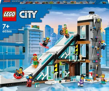 LEGO City 60366 Laskettelu‑ Ja Kiipeilykeskus