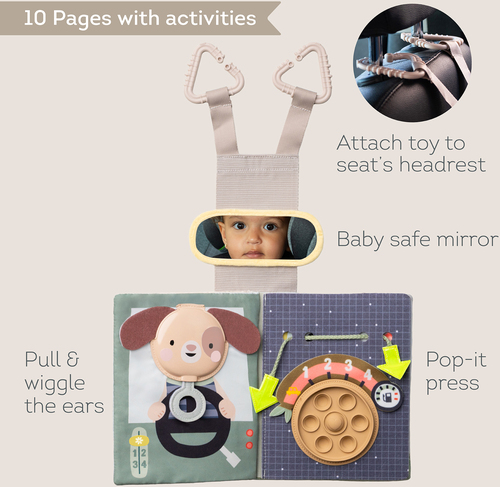 TAF Toys Ride Time Busy Puuhakirja