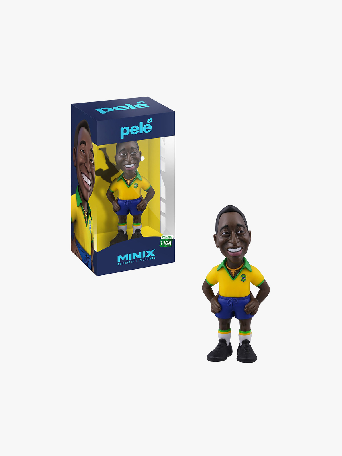 Minix Jalkapallo Keräilyfiguuri Pelé Brazil