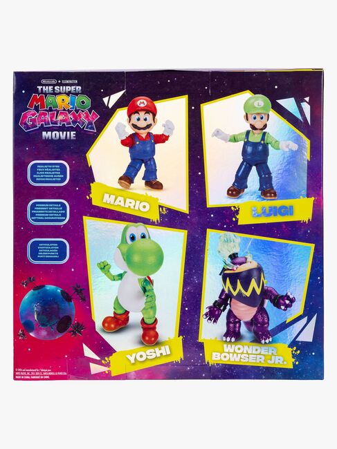 Super Mario Galaxy Movie Figuurisetti 4-pack