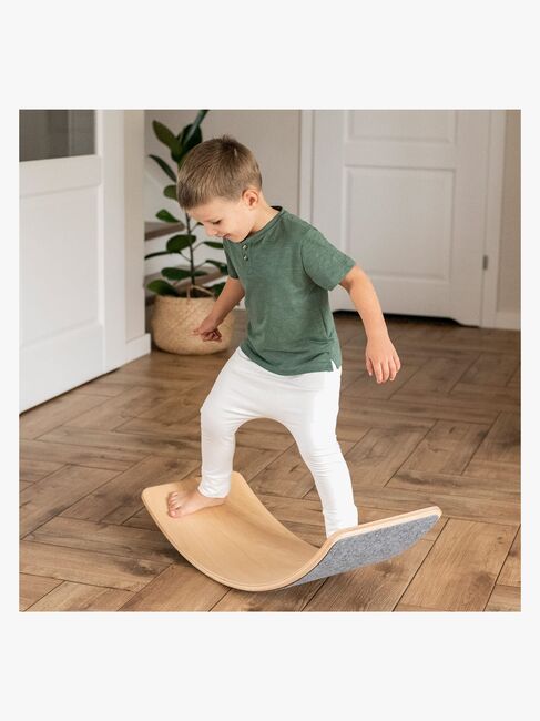 Meowbaby Tasapainolauta, Grey/Natural