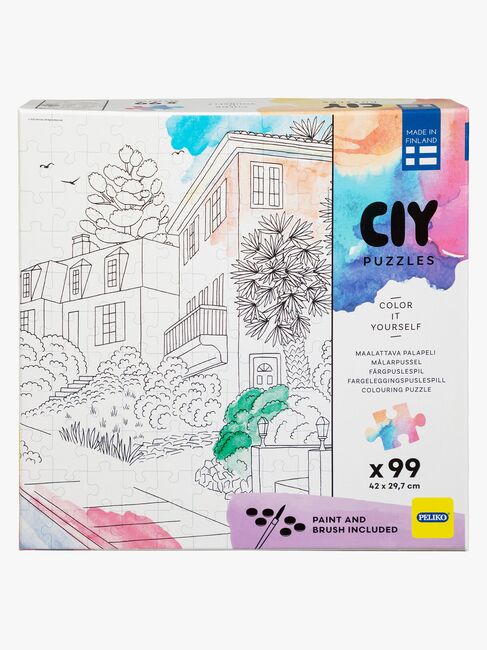 Peliko CIY Palapeli + Vesivärit 99 Lajiteltu