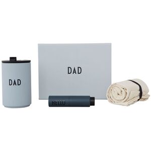 Design Letters Dad Gift Box, Harmaa