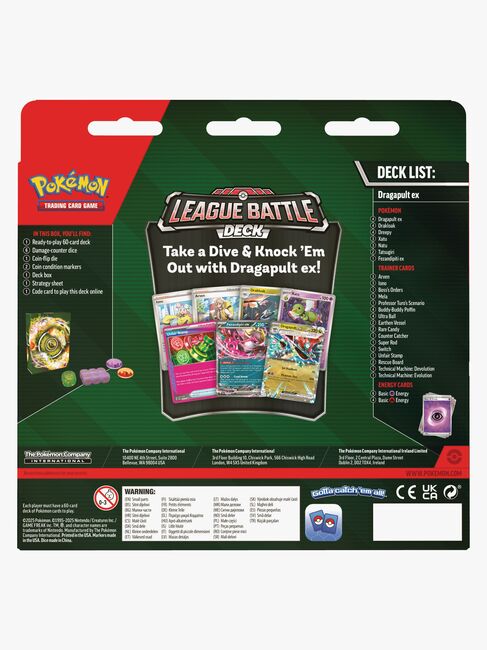 Pokémon Poké Leauge Battle Deck Ex Keräilijän Paketti
