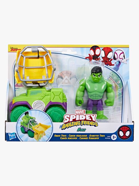 Spidey And His Amazing Friends Hahmo + Ajoneuvo Hulk Truck