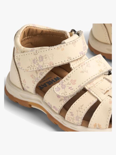 Wheat Frei Sandaalit, Apricot Flowers