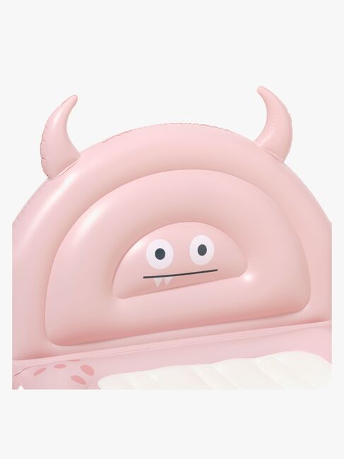 SUNNYLiFE  Puhallettava Lastensänky, Monster Pink