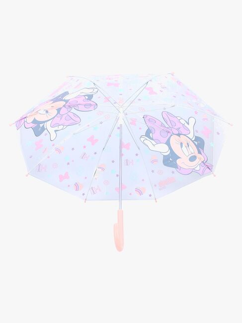 Disney Minni Hiiri Sateenvarjo Rainy Days, Vaaleanpunainen