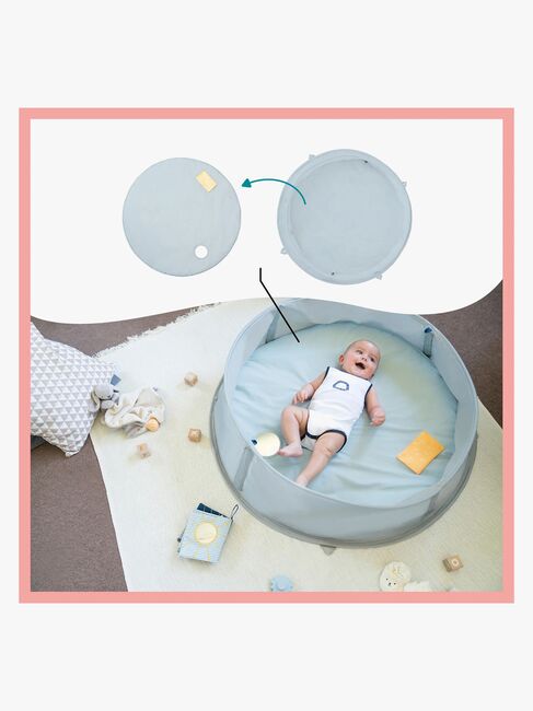 BabyMoov UV-Teltta, Blue/White