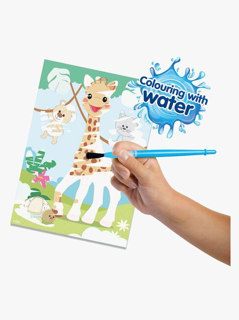 SES Creative Sophie La Girafe Askartelusetti Maalaa + Vesi