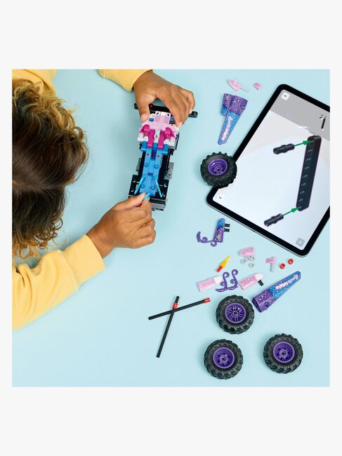 LEGO Technic 42220 Monster Jam™ Sparkle Smash™ vetomoottorilla