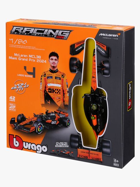 Bburago F1 Mclaren MCL38 Mallisetti Norris #4 1:24